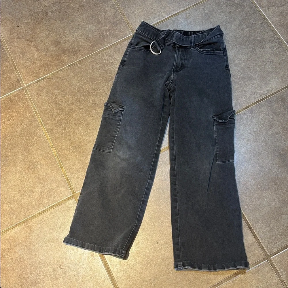 Girls Wide Leg Jeans 3! Size  youth 8